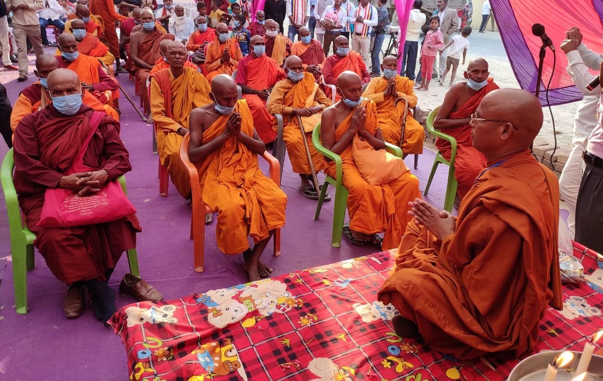 Buddha Festival begins with simplicity, Dhamma Yatra today