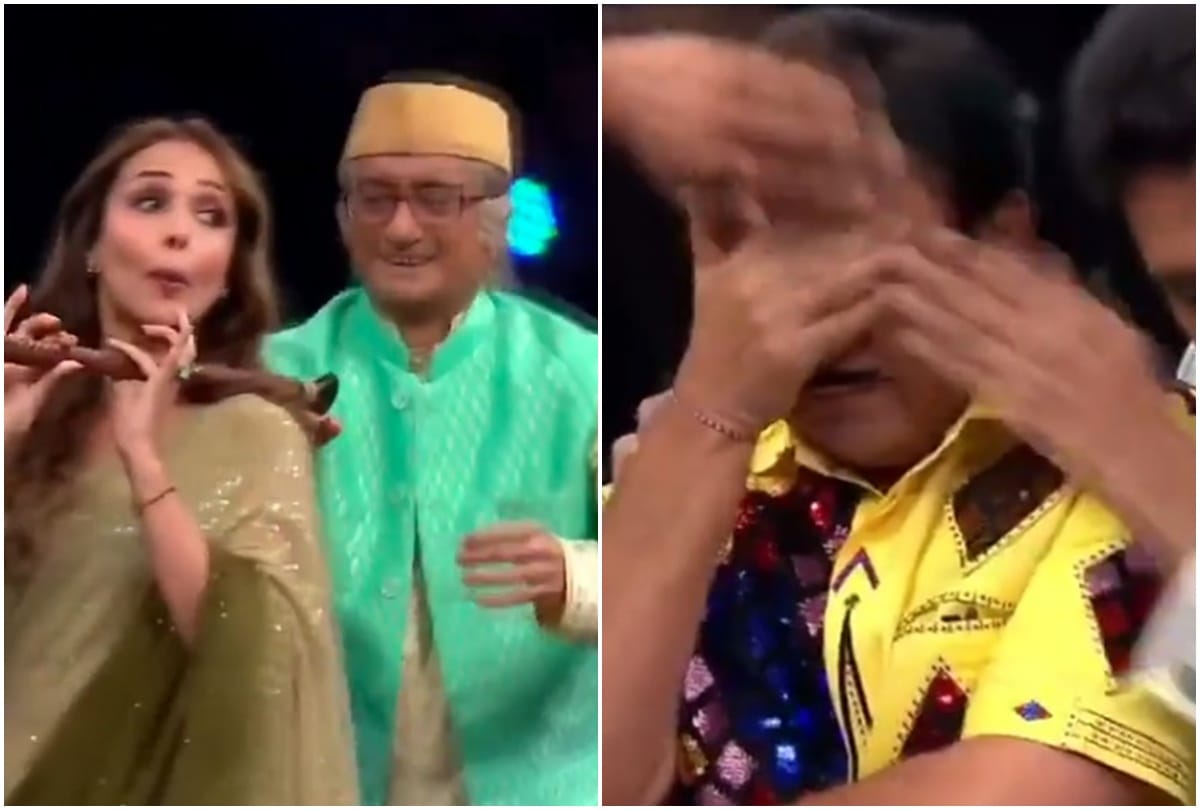 Malaika Arora Dance With Bapuji From Tarak Mehta Ka Ooltah Chashmah Jethalal Close His Eyes When See It