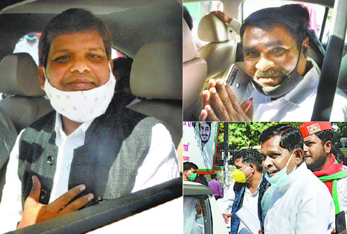 suspended MLA from BSP met former CM Akhilesh yadav
