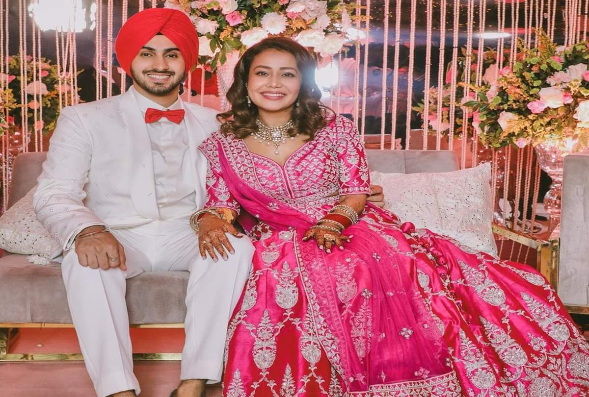 neha kakkar engagement look like by fans rather than copied wedding look