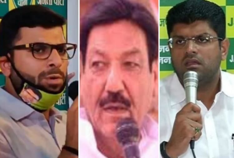Digvijay Chautala starts campaign with CM Manohar lal and Ranjit Singh Chautala in Baroda Bye election