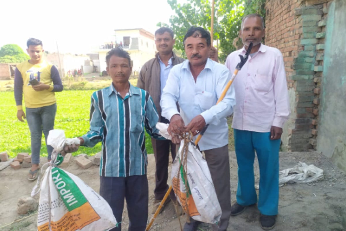 Saharanpur News: A farmer has dies of heart attack in a village of saharanpur after seeing nag nagin snake