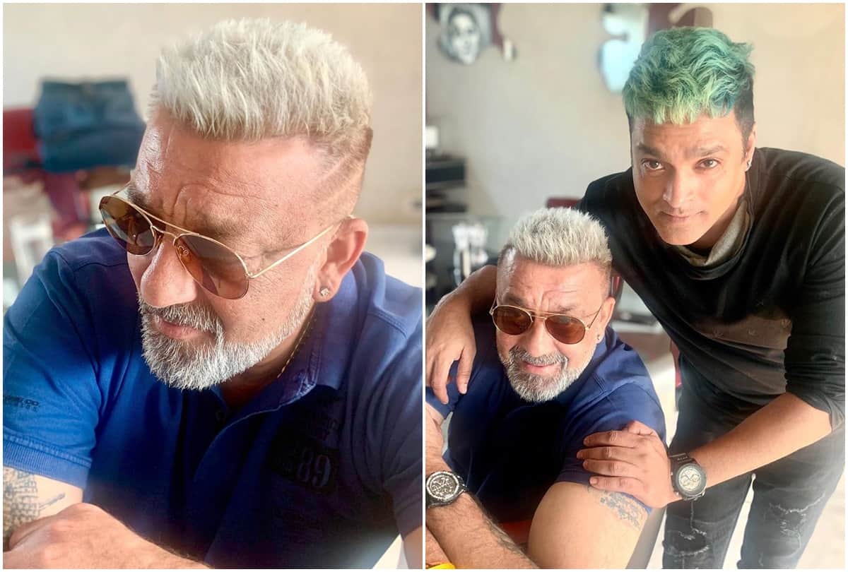 Kangana Ranaut has met Sanjay Dutt in hyderabad during film shooting