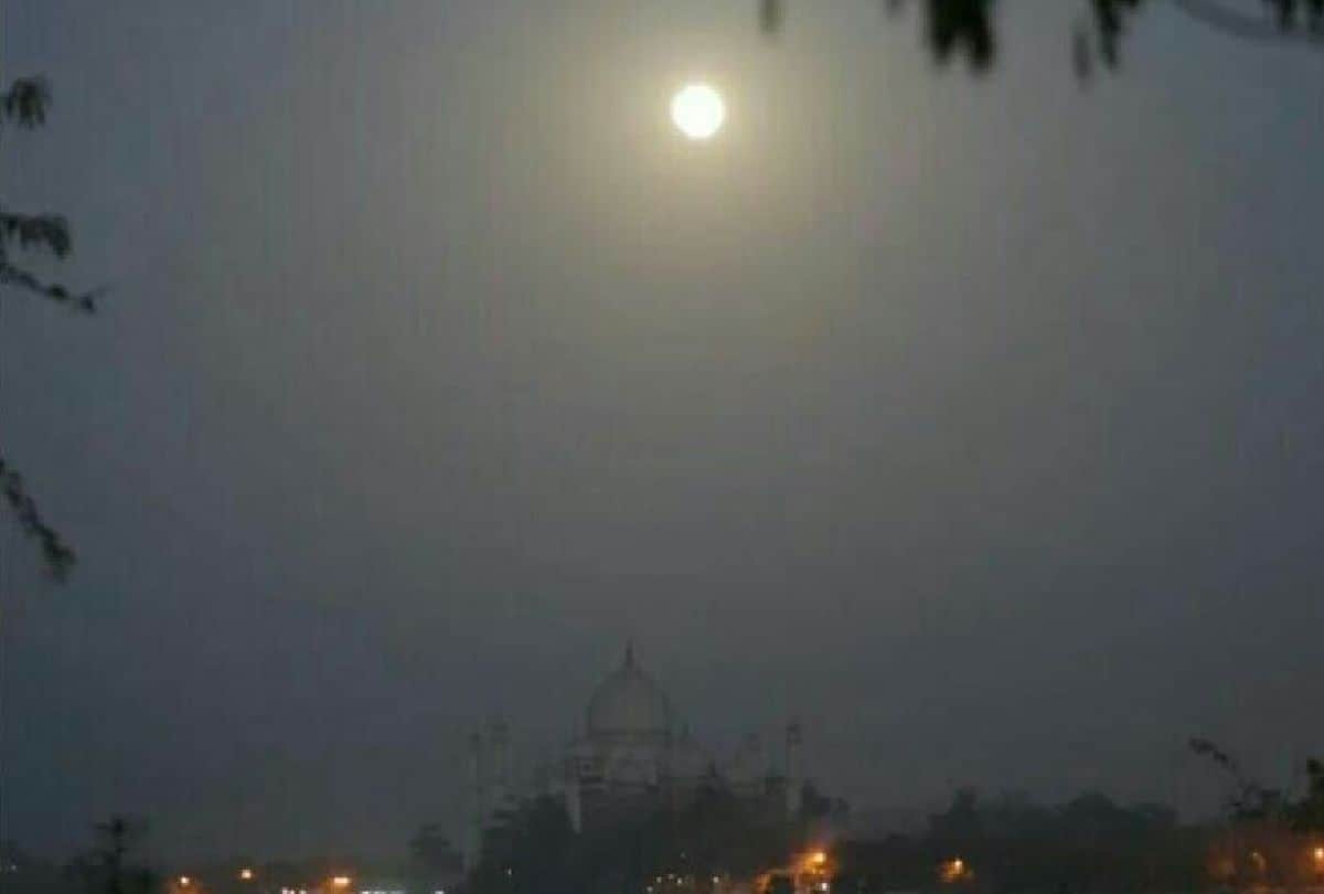 Air Pollution Updates heavy smog in agra
