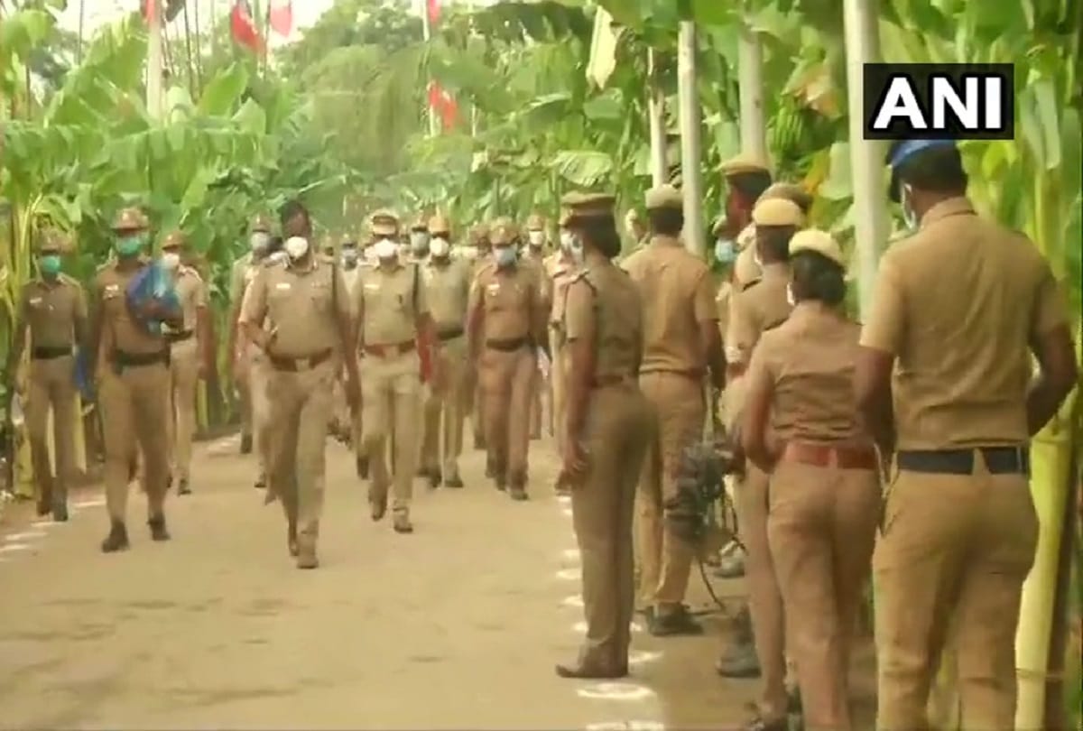 Security tightened in Madurai ahead of Thevar Jayanthi celebrations today cm deputy cm atten the event