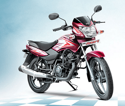 Tvs best sale bike price