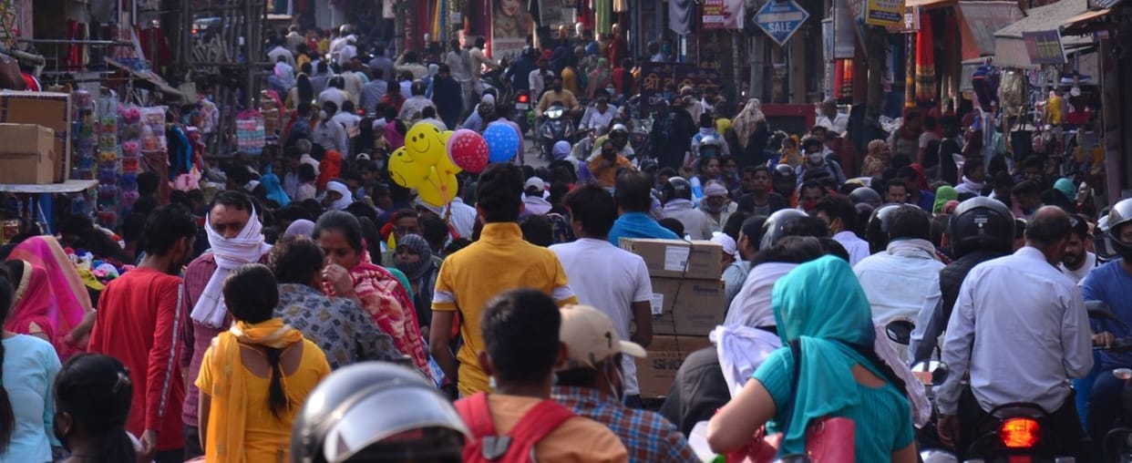 Shopping for Ahoi Ashtami and Karvachauth crowds in markets