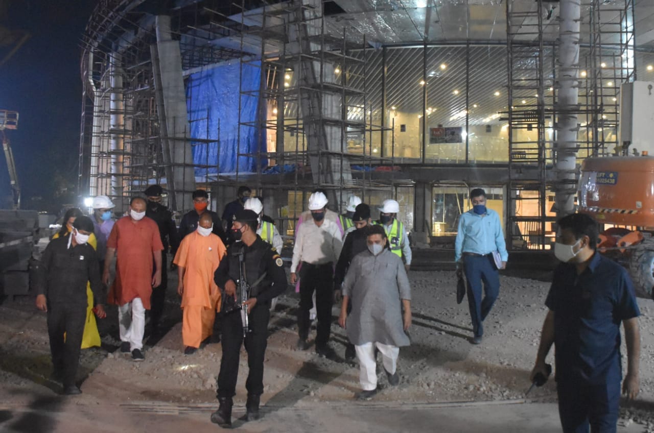 CM Yogi appears strict in review meeting