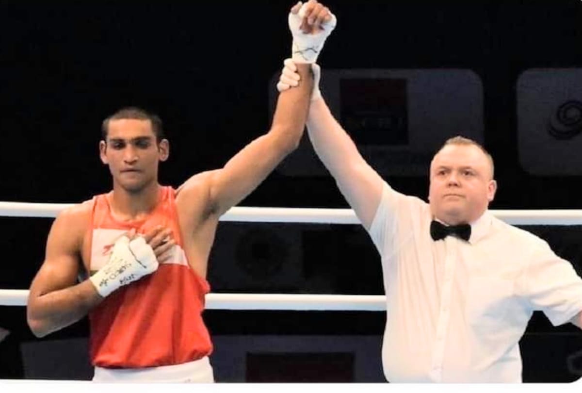 Ashish Chaudhary won gold medal in international boxing competition in France