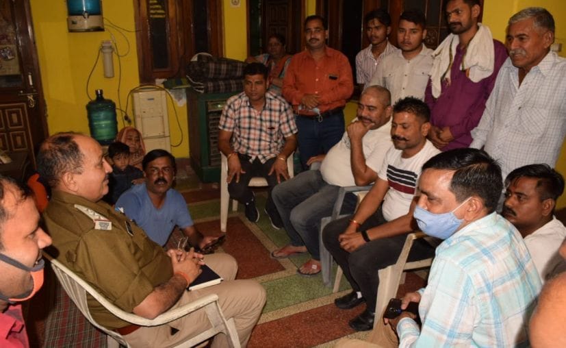 Protest over Killing one Ward Member