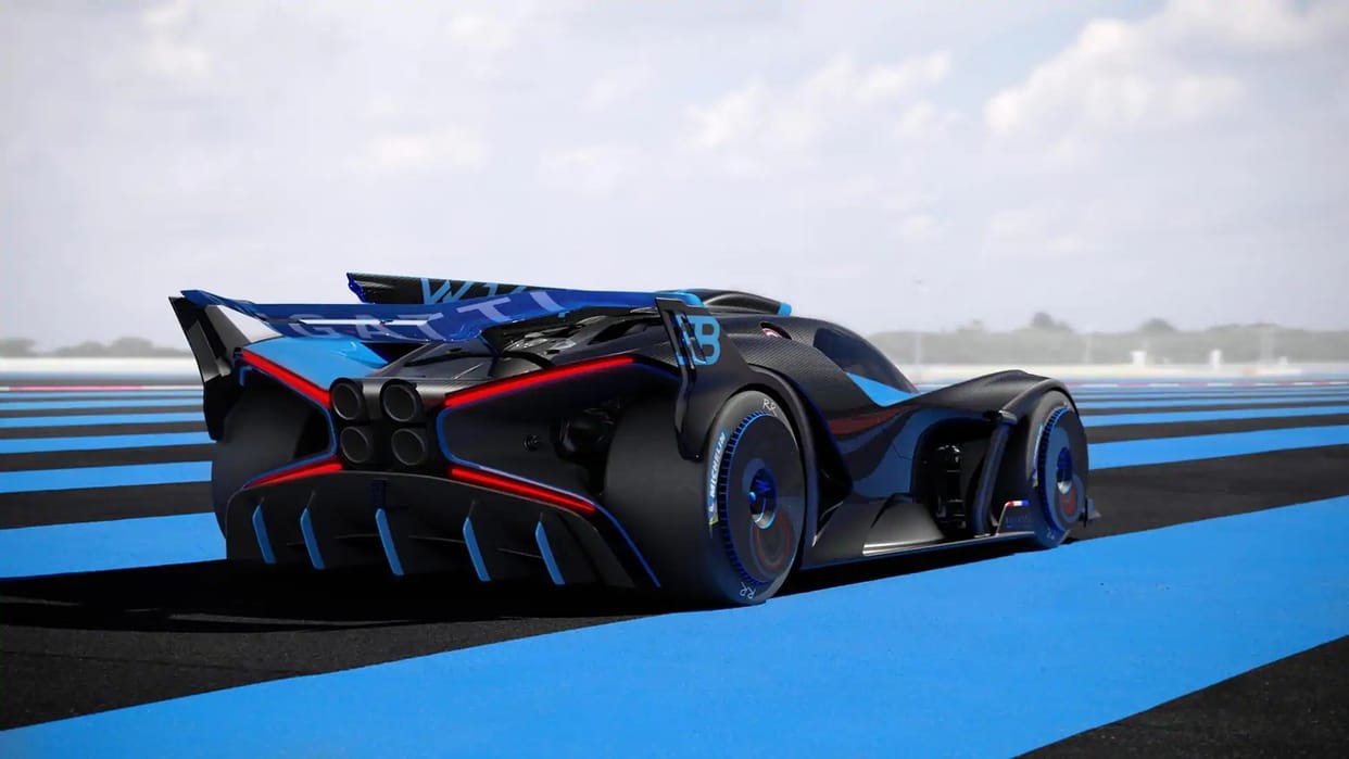 World fastest car Bugatti Bolide Track Only Hypercar unveiled, catches 500 kmph in just 20.16 seconds
