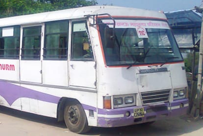 128 city buses are risky and not fit to run in Lucknow.