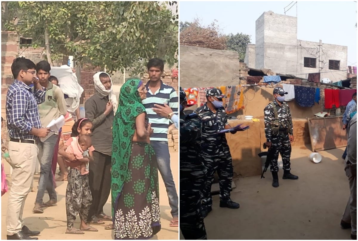 hathras gang rape case CBI team interrogated the family of accused, CRPF reached victim house
