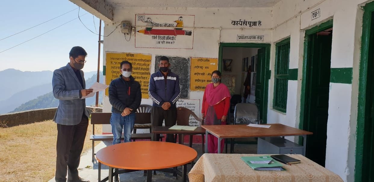 Furniture distributed among three schools from MLA fund