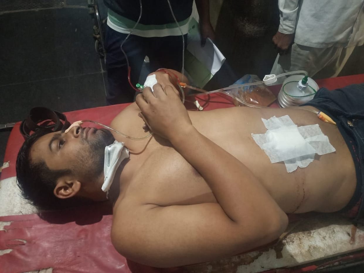 Railwayman shot dead in a filmy manner to meet the advocate for the defense of the jailed murderous father and brother, Gambhir