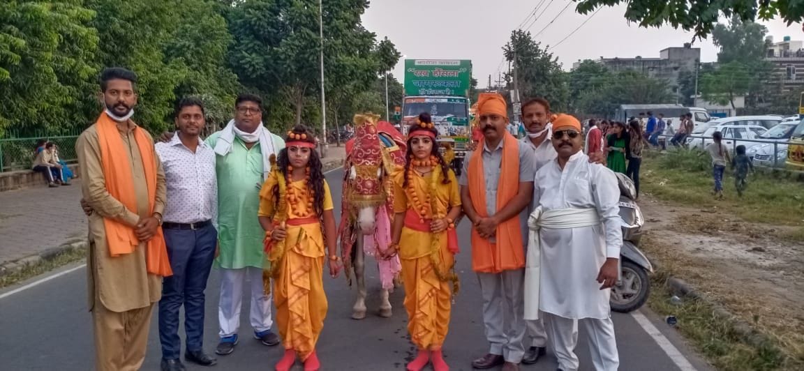 Lord Valmiki took out procession on manifest day