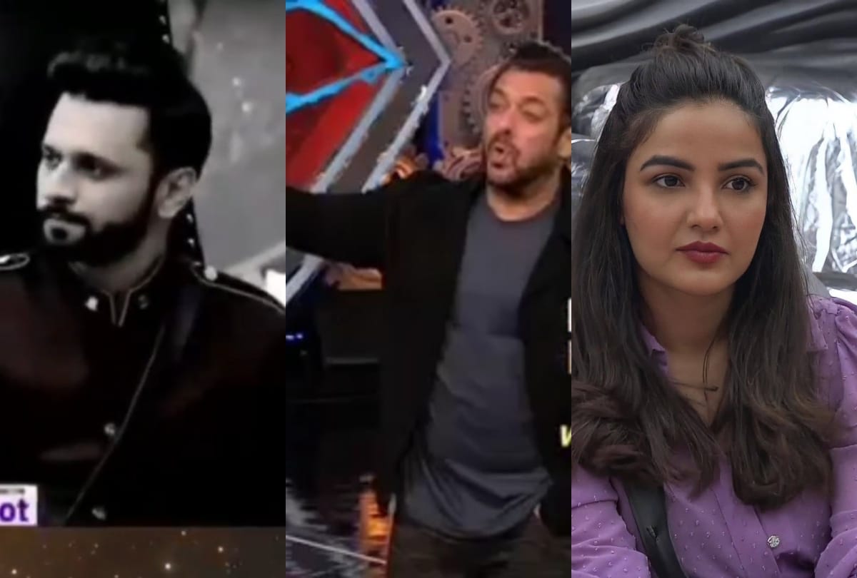 Bigg Boss 14 Salman Khan angry on Rahul Vaidya and Jasmin Bhasin