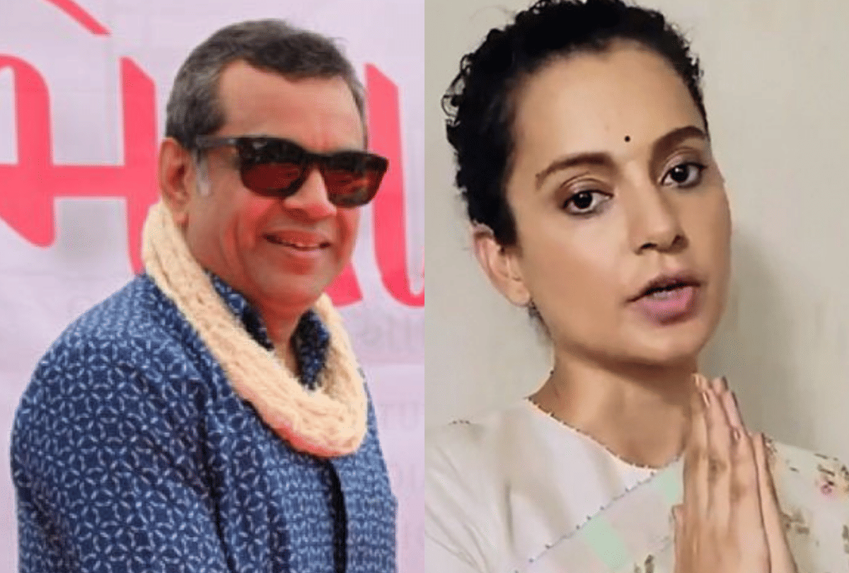 paresh rawal called sardar patel as father of nation and Kangana Ranaut criticized Nehru Gandhi