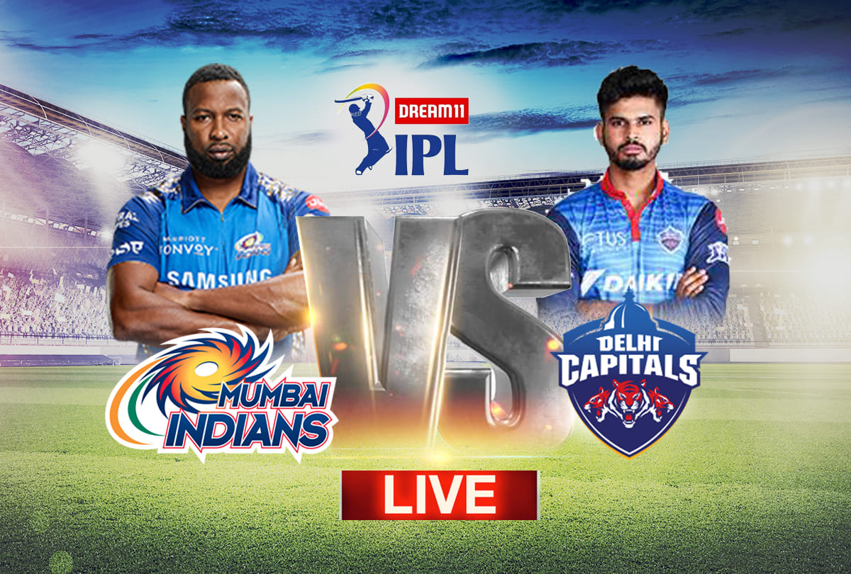 DC vs MI IPL Live Cricket Score Match Scorecard Today News Updates
