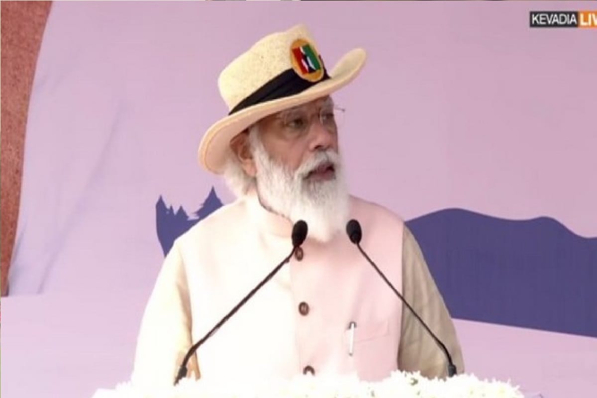 PM Narendra Modi Attack on terrorism supporters who opposing France while Attending Rashtriya Ekta Diwas Parade
