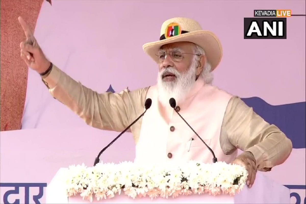 PM Narendra Modi on Pulwama attack in Kevadia says  kept listening to ugly things from opposition