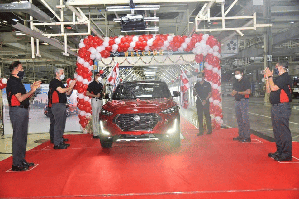 Nissan Magnite production started in India