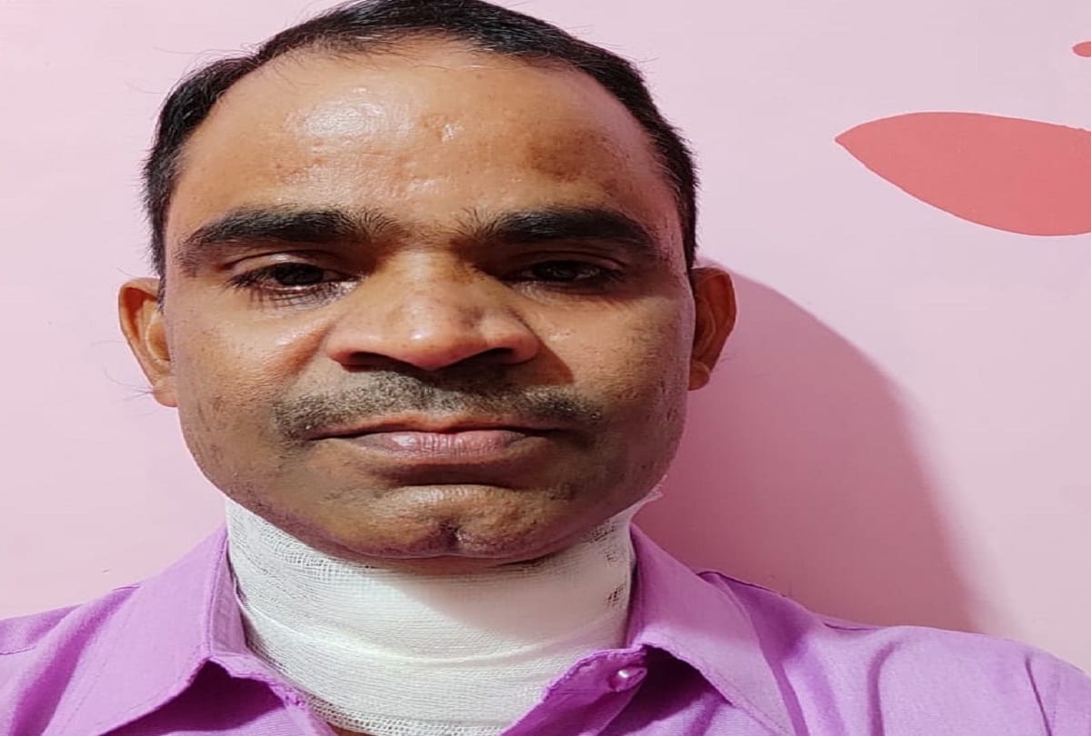 math Teacher's throat injured after being hit by Chinese
