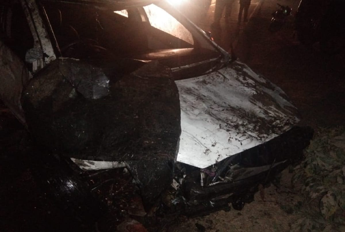 Bijnor Road Accident News: road accident in bijnor of uttar pradesh four died