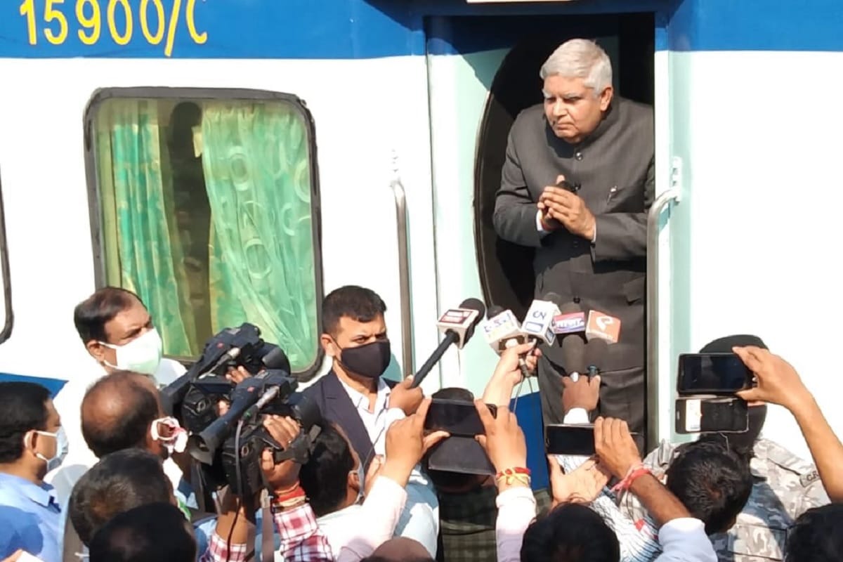Bengal Governor Jagdeep Dhankhar leaves for month long Darjeeling tour