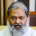 हरियाणा के गृहमंत्री अनिल विज।