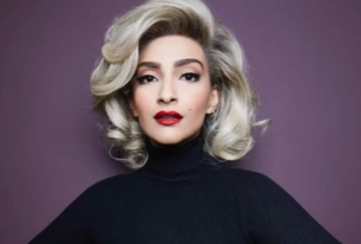 sonam kapoor looks sizzling in latest photoshoot wearing yellow gold gown