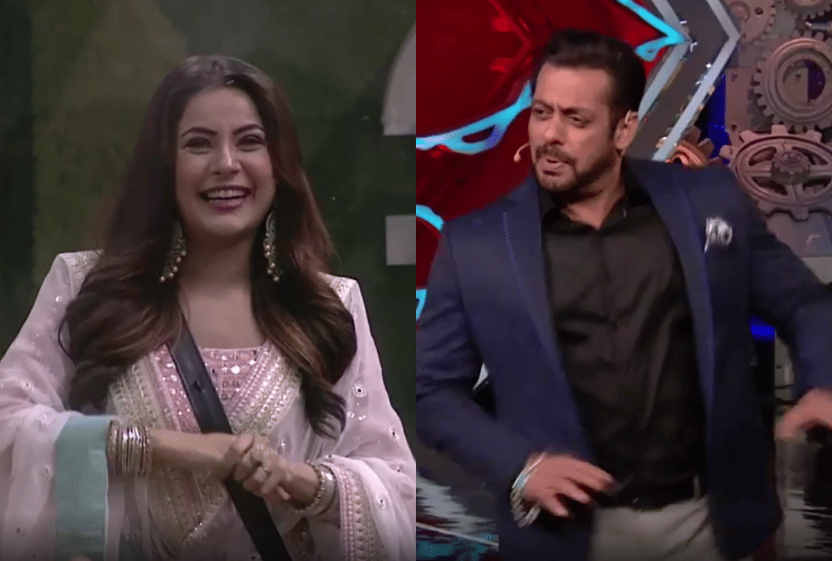 Bigg Boss 14 shehnaaz gill entered the house fun with salman khan and contestants