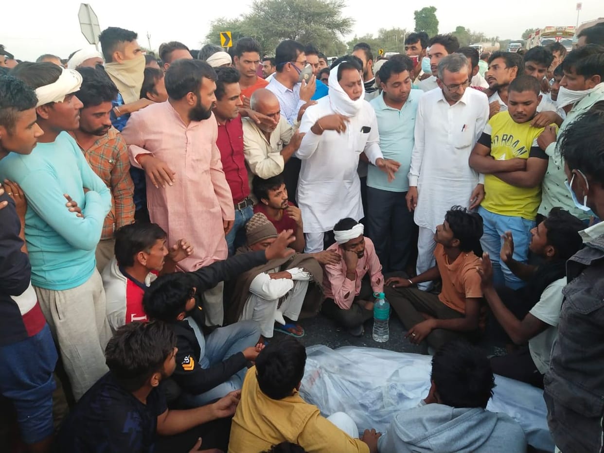 two contractor's death, family member did not recieve deadbody