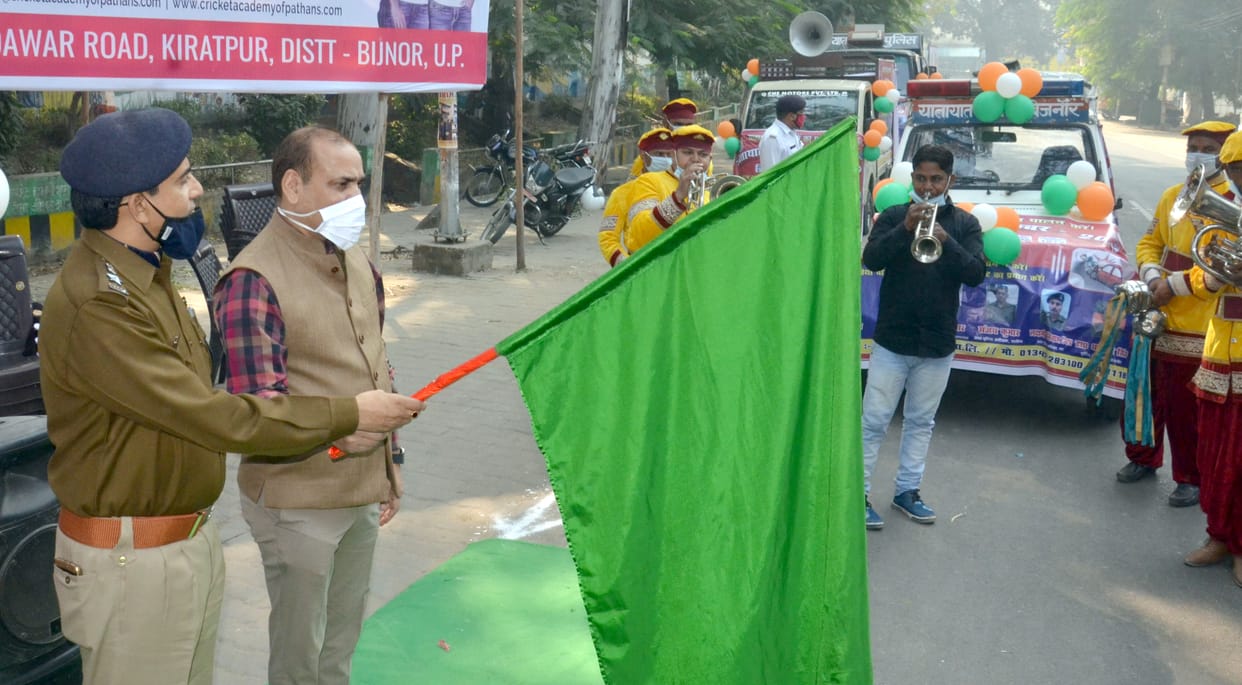 DM launched a traffic rally