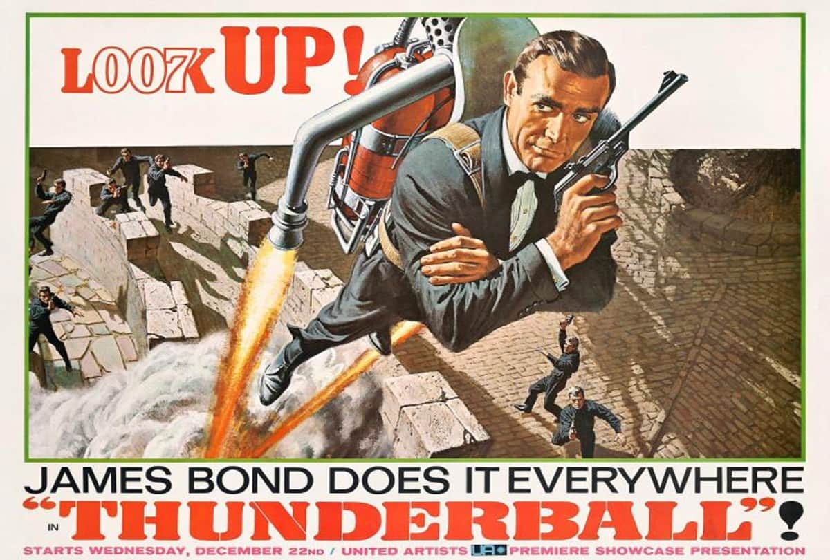 Seven Looks From James Bond Movies of Sean Connery