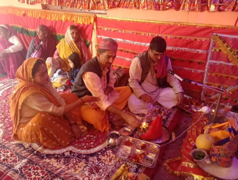 Monolithic Ramcharit Manas started in Mahadev Temple