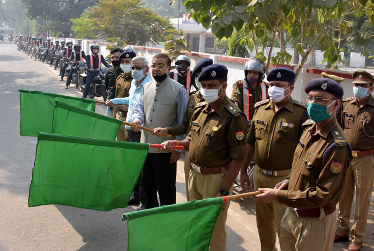 Public awareness rally begins the month of traffic