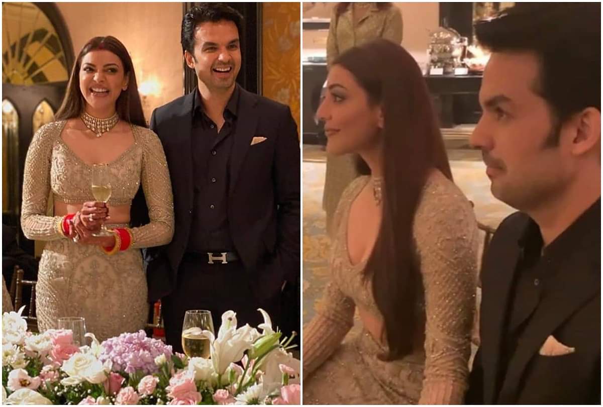 kajal aggarwal isha ambani anushka sharma wearing golden outfit in her wedding reception
