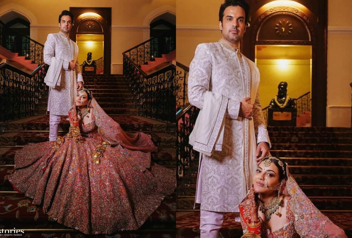 Kajal Aggarwal and Gautam Kitchlu After Marriage Wedding Party Photos