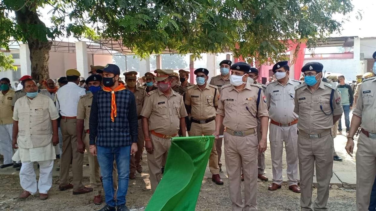 SP flagged off awareness rally