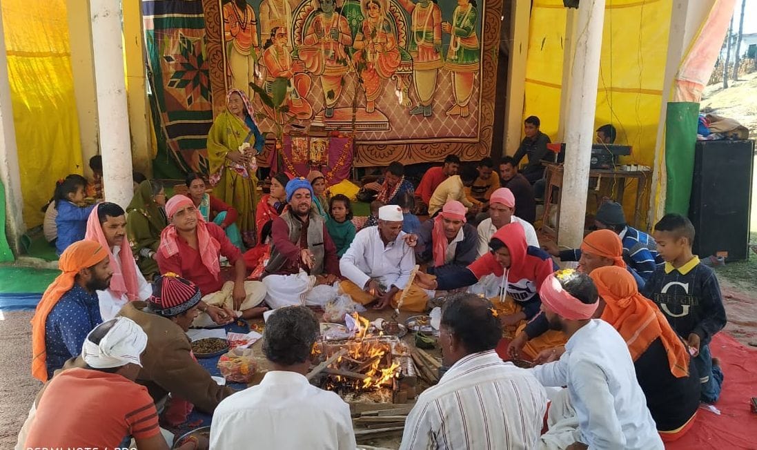 Concluding Ramayana recital in Goli-Birgul