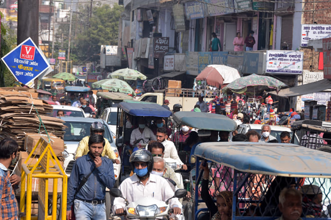 Claims all over, there is still a jam in the city