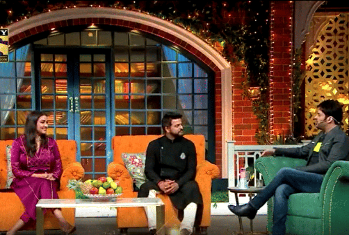 When Kapil sharma mother got angry when he was praising his wife ginni