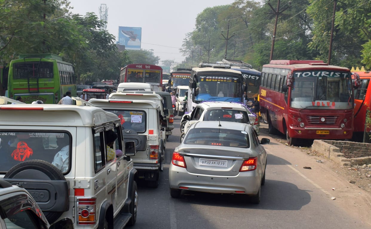 jam problem on ghantaghar road