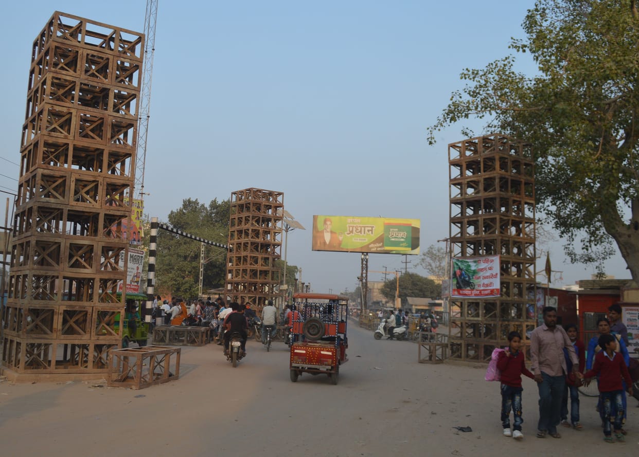 Hathras: Overbridge construction will hold momentum with the help of eight supporting poles
