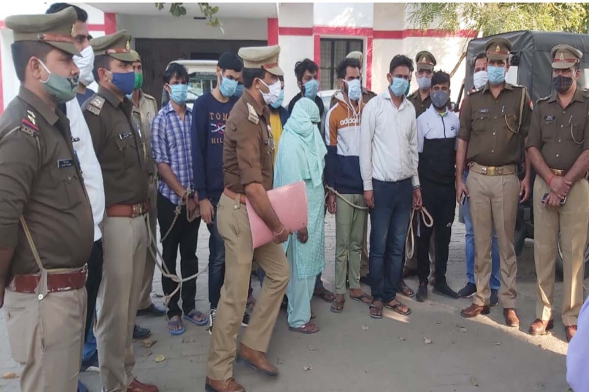 International gang busting online in the name of Paytm in saharanpur, ten arrested
