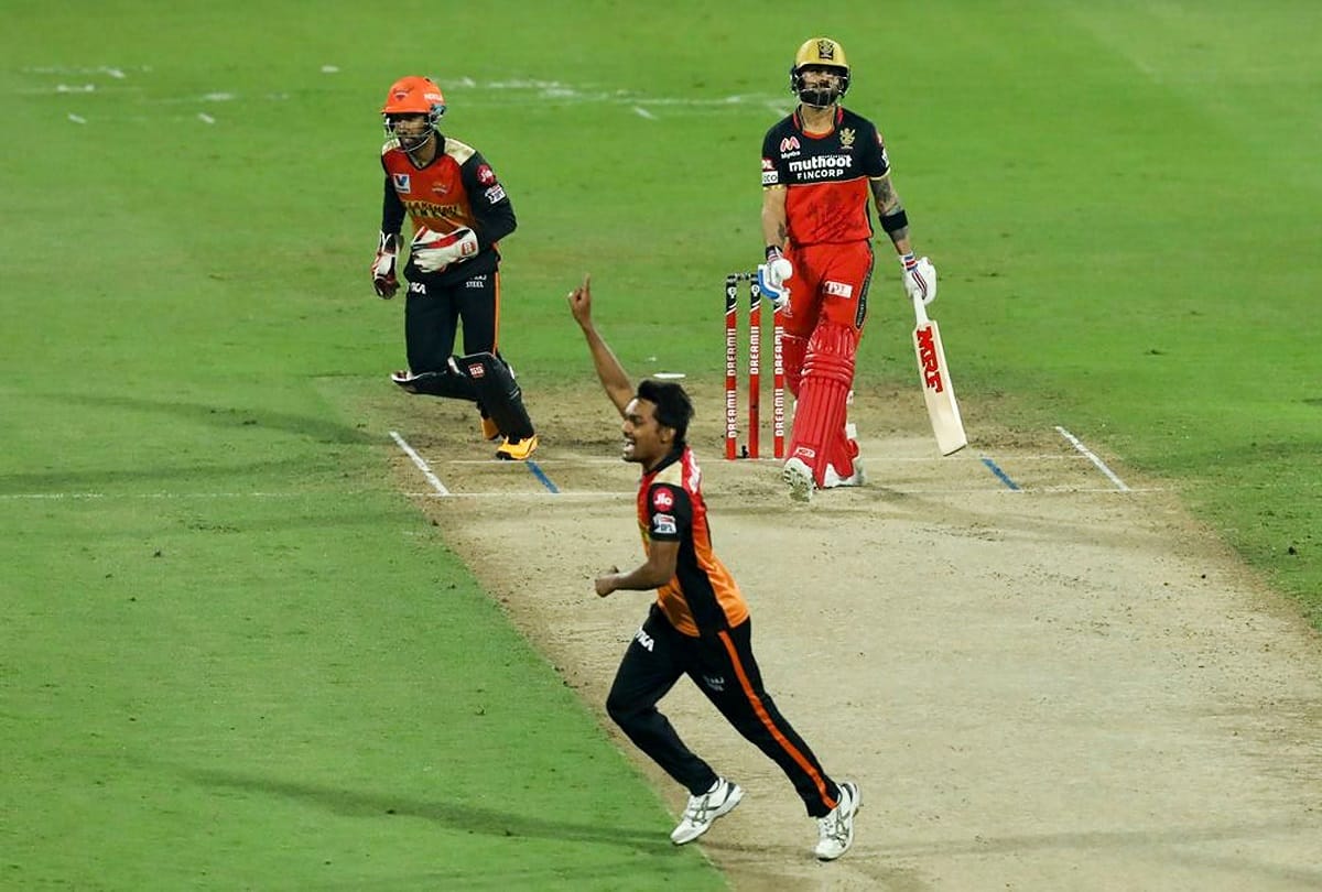 SRH vs RCB: Sandeep sharma created a record of Dismissing virat Kohli for most times in IPL