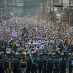 French President Emmanuel Macron in Bangladesh