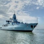 German Warship