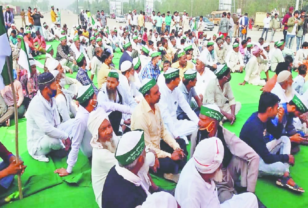 kisan andolan in uttarakhand: Angry Farmers Planning for CM House march with Ration
